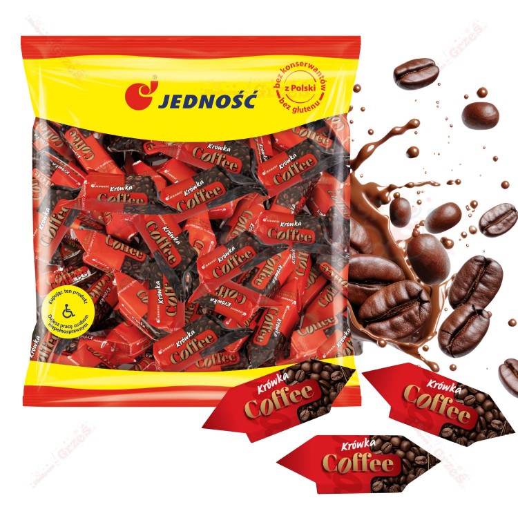 Krówki Coffee - krówka kawowa 1kg Jedność