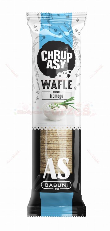 Chrupasy wafle fromage 90g AS babuni