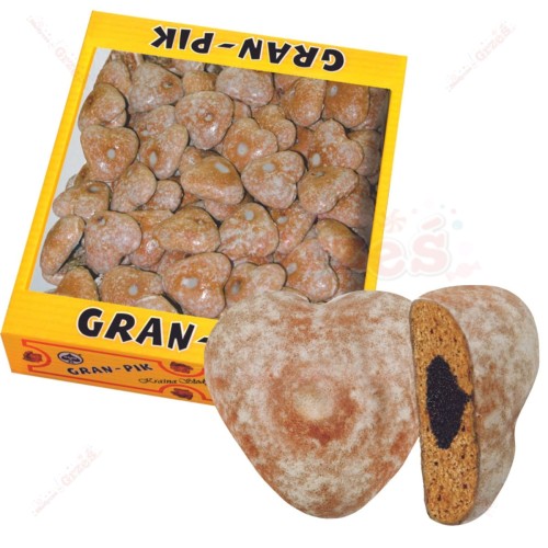 Serca piernikowe lukrowane, piernik w lukrze 2kg Gran-Pik