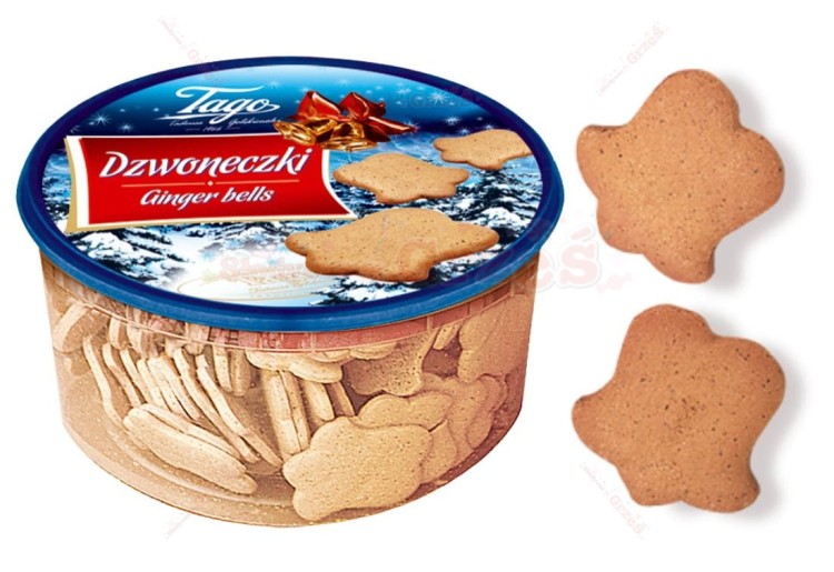 Herbatniki Dzwoneczki korzenne ŚWIĘTA 300g Tago