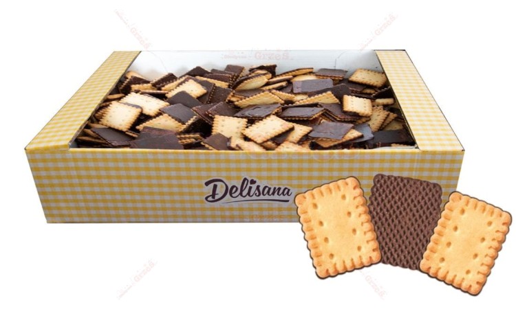Delicpolki - Mini herbatniki z polewą 2,5kg Delisana