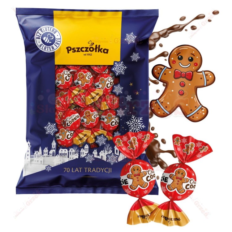 Praliny ciasteczkowe Choco Cookie 1kg Pszczółka | bezglutenowe