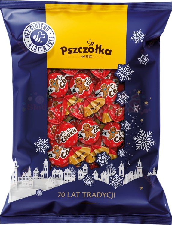 Praliny ciasteczkowe Choco Cookie 1kg Pszczółka | bezglutenowe