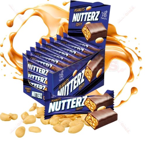 Nutterz batoniki toffi z orzeszkami a'la snickers 40g*24szt Flying Cow