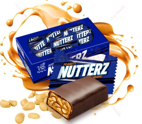 Nutterz mini batoniki toffi z orzeszkami a'la snickers 1kg Flying Cow