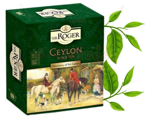 Ceylon - herbata czarna ekspresowa 100*2g Sir Roger