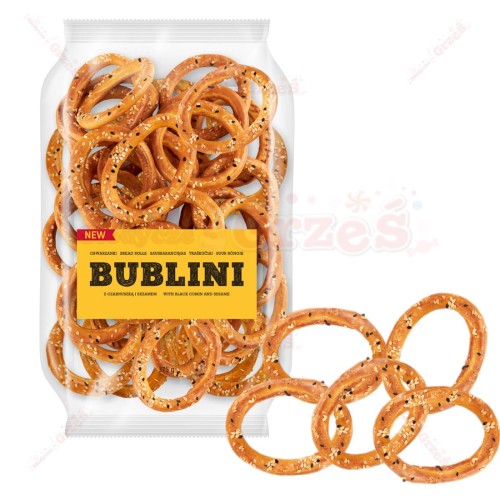 Bublini - Obwarzanki z czarnuszką i sezamem 375g Tera
